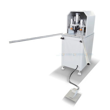 Máquina de limpeza de canto de superfície de dois cortadores de corte superior para PVC UPVC perfil